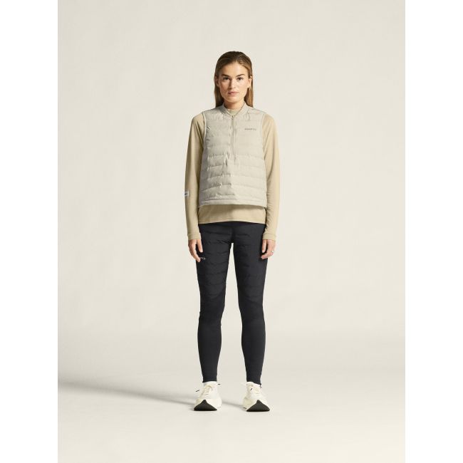 Craft Subz Vest 5 W – Vestă de alergare izolată popover - Bej