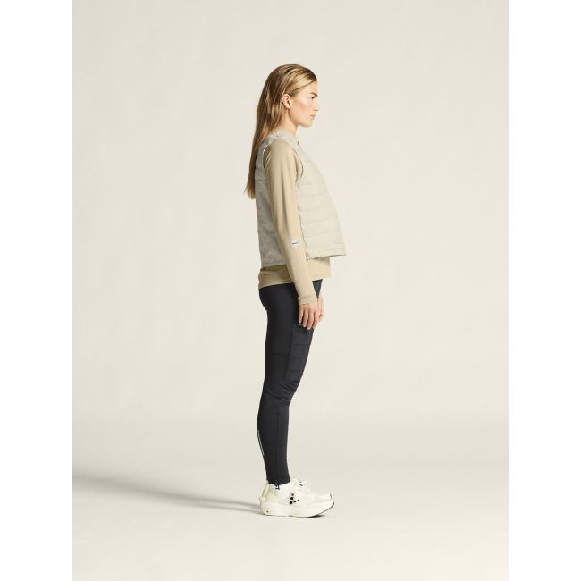 Craft Subz Vest 5 W – Vestă de alergare izolată popover - Bej