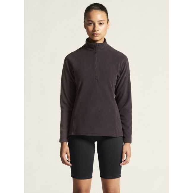 Craft Core Explore Fleece Midlayer W – Bluză microfleece cu fermoar scurt - Mov