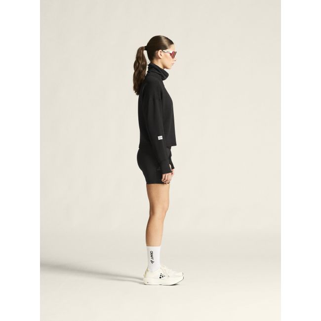 Craft Subz Funnelneck Jersey W – Bluză cu guler înalt - Negru