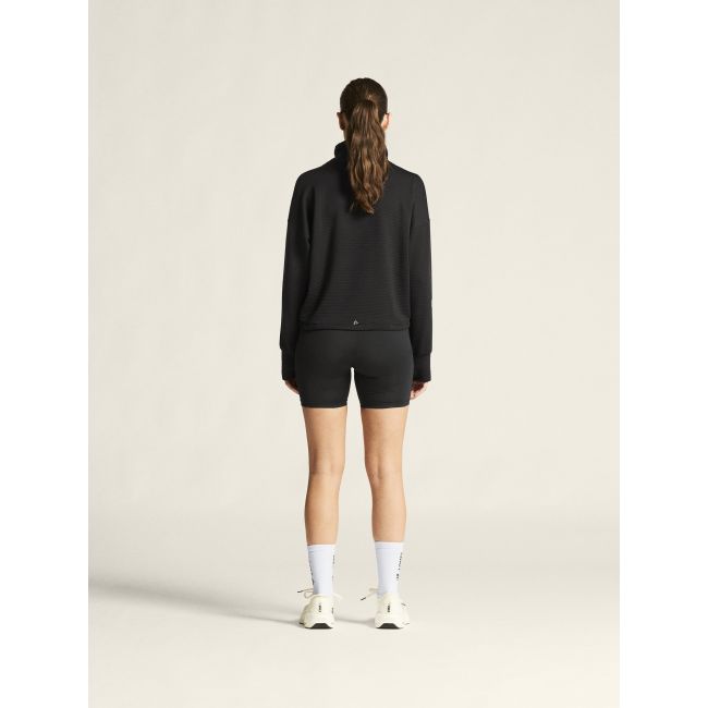 Craft Subz Funnelneck Jersey W – Bluză cu guler înalt - Negru