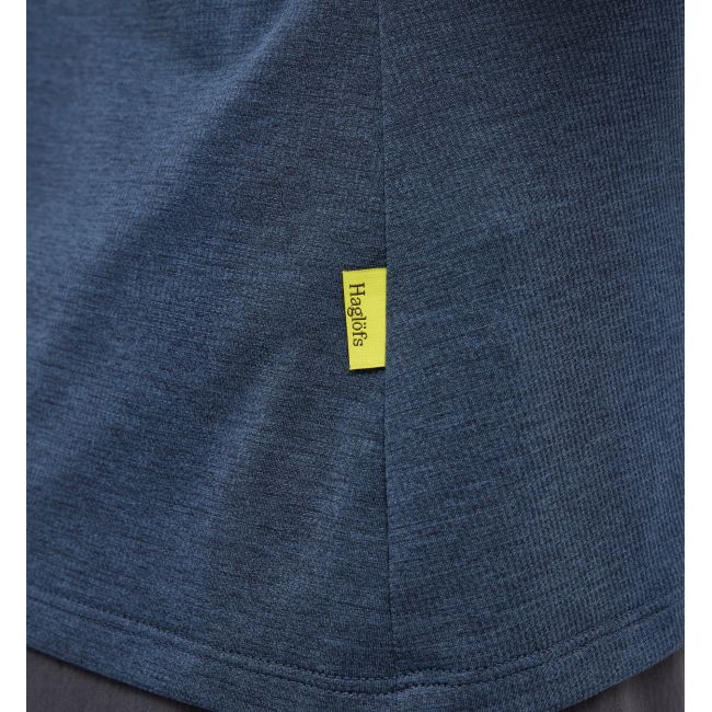 Haglöfs L.I.M Ridge Tee W – Tricou tehnic ușor - Albastru închis Tarn Blue