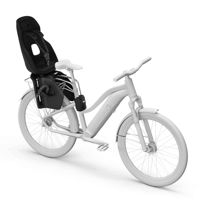 Scaun bicicleta copii THULE Yepp 2 Maxi cu montare pe spate - Midnight Black