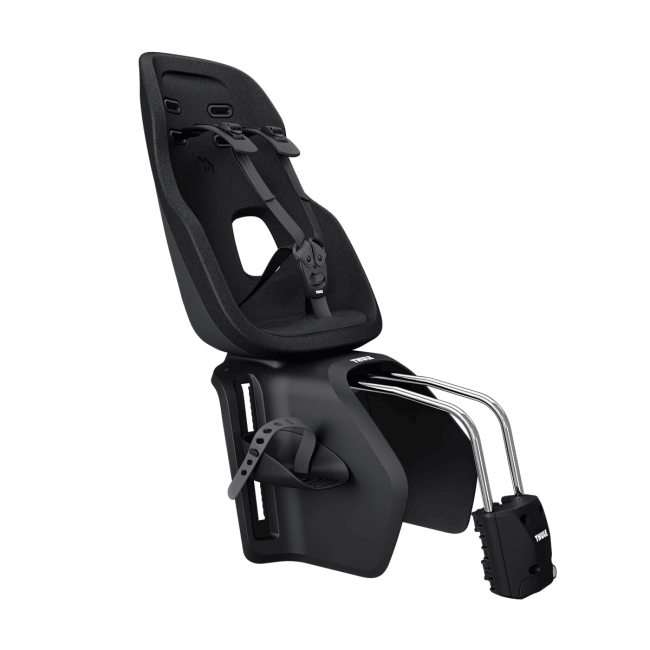 Scaun bicicleta copii THULE Yepp 2 Maxi cu montare pe spate - Midnight Black
