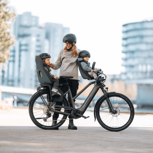 Scaun bicicleta copii THULE Yepp Nexxt 2 Maxi cu montare in spate - Dark Slate