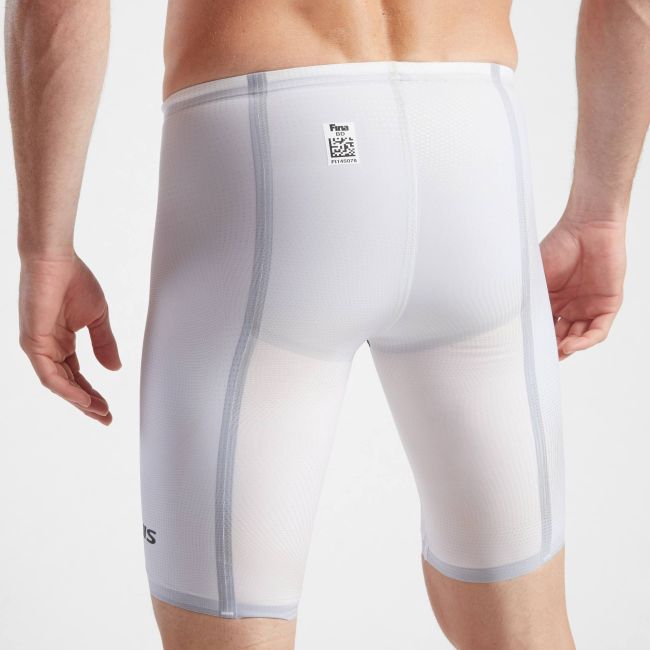 Finis - costum concurs inot barbati - HydroX Jammer - Alb