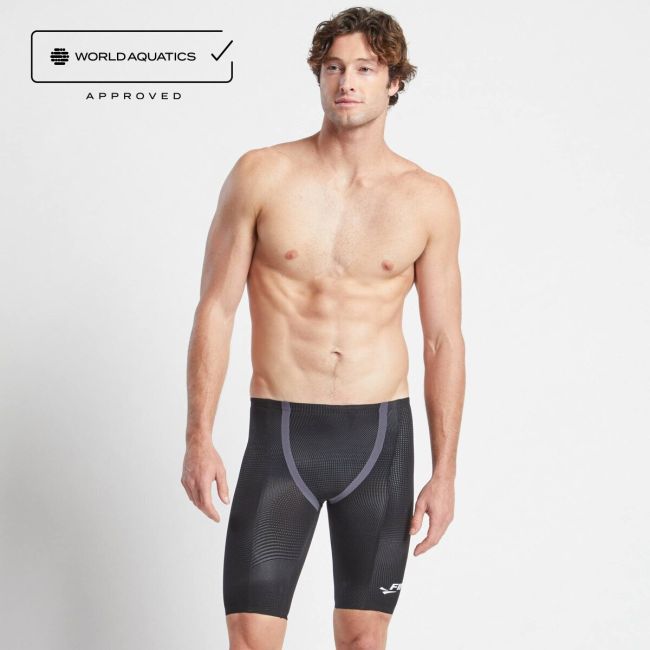 Finis - costum concurs inot barbati - HydroX Jammer - Negru
