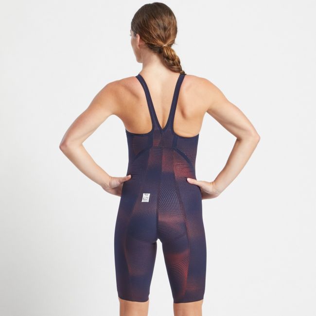 Finis - costum concurs inot dama - HydroX Closedback - spate inchis - Bleumarin