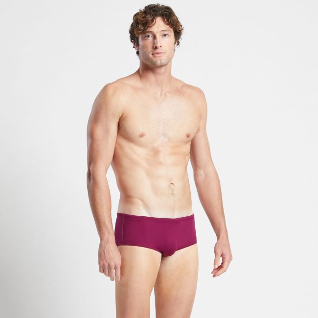 Finis - slip inot barbati - Aqua Short Solid - antrenament - Bordo