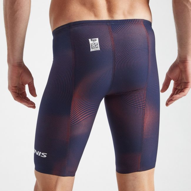 Finis - costum concurs inot barbati - HydroX Jammer - Bleumarin