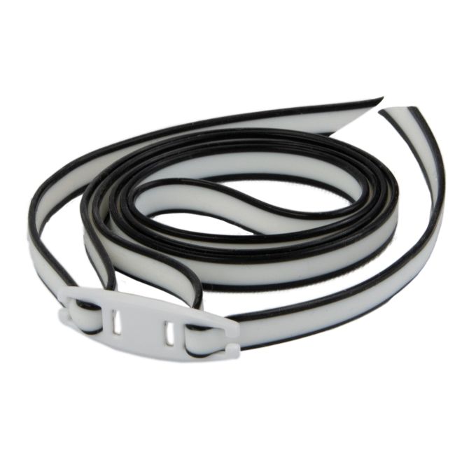 Finis - curea de schimb ochelari - pentru Smart Goggle - cu clema - Alb / fumuriu