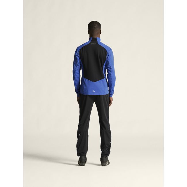 Craft PRO Nordic Race FZ Pants – Pantaloni de concurs schi fond cu fermoar întreg - Negru
