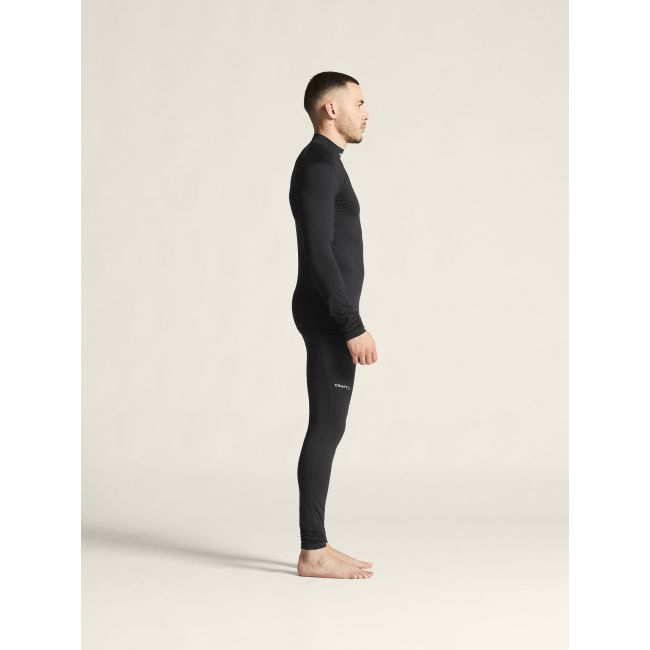 Craft Flow Thermal Mn LS Tee – Bluză termică strat de bază - Negru