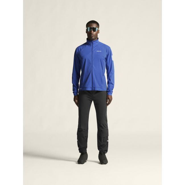 Craft PRO Nordic Race FZ Pants – Pantaloni de concurs schi fond cu fermoar întreg - Negru
