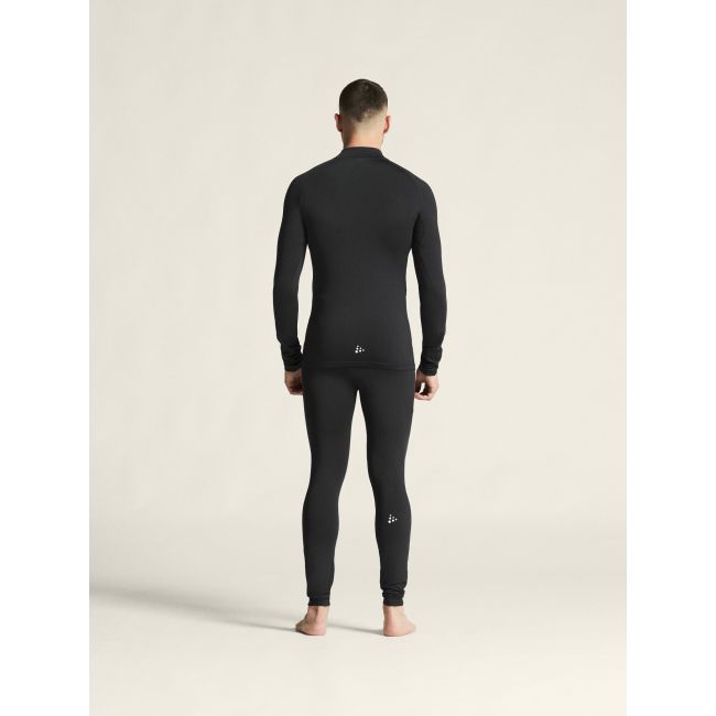 Craft Flow Thermal Mn LS Tee – Bluză termică strat de bază - Negru