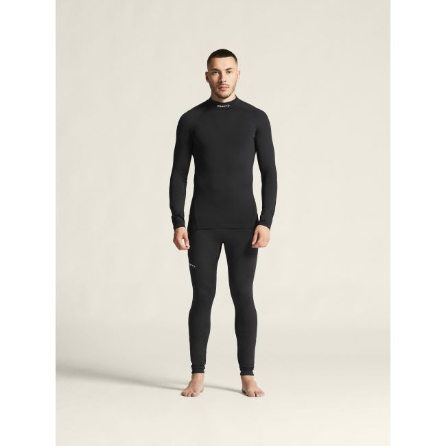 Craft Flow Thermal Mn LS Tee – Bluză termică strat de bază - Negru