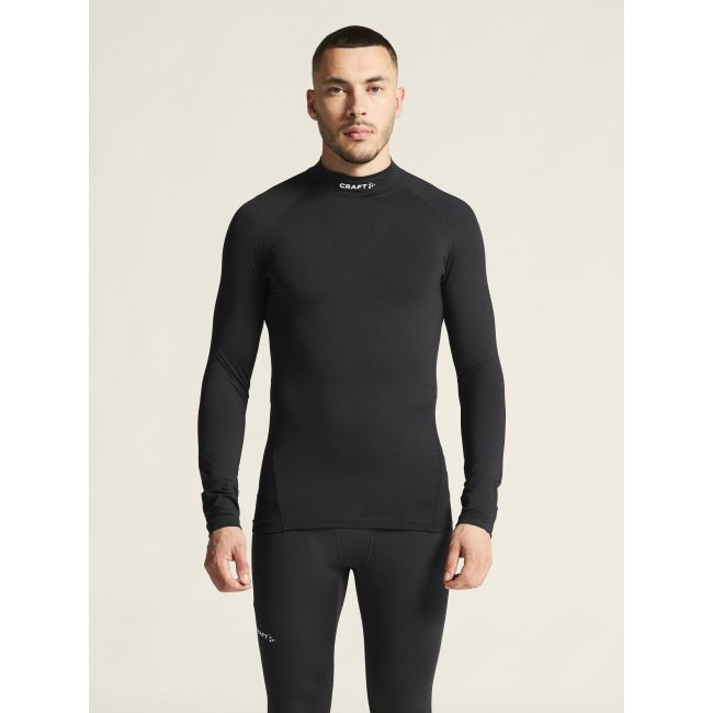 Craft Flow Thermal Mn LS Tee – Bluză termică strat de bază - Negru
