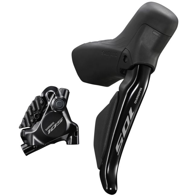 Frana Disc Hidraulica SHIMANO 105 ST-R7170 (L) + BR-R7170 (F) Wireless/Wired | Placute Resin