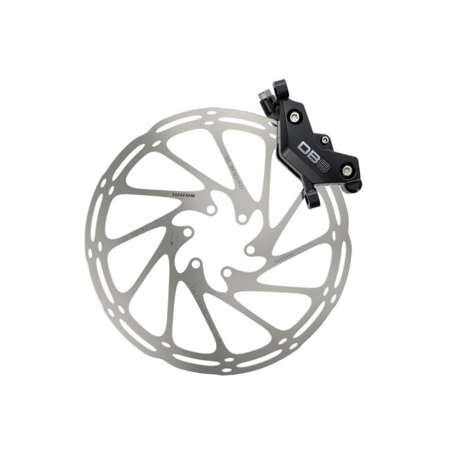 Frana Disc Hidraulica SRAM DB8 Stealth, 4-Piston, 950mm, Organic Pads - Ulei Mineral