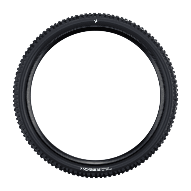 Cauciuc SCHWALBE Nobby Nic - 29x2.40 (62-622) HS602 B/B, Addix Green 67EPI B - TLR Pliabil