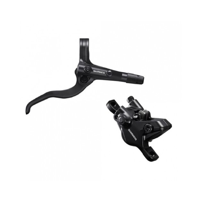 Frana Disc Hidraulica SHIMANO Deore BL-MT401(L) + BR-MT410 (R) | Placute Resin