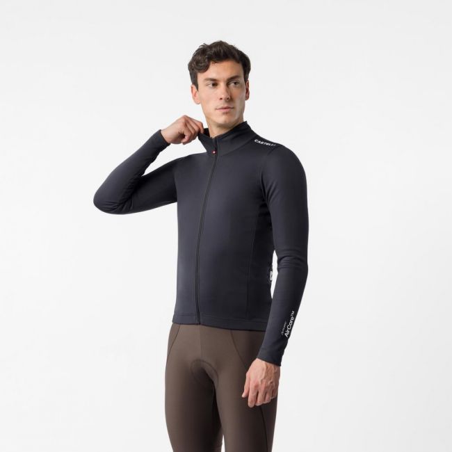Jacheta ciclism Castelli Espresso 2, Negru