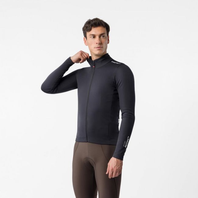 Jacheta ciclism Castelli Espresso 2, Negru