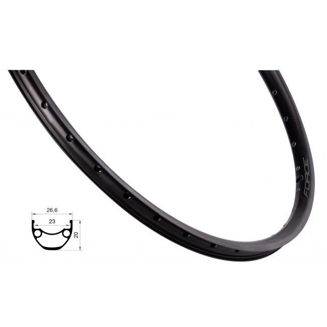 Janta Force XC Disc 559x23 32H black