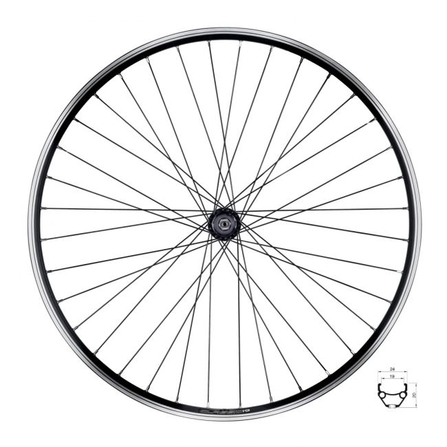 Roata spate Force CLASSIC 622x19 V F804321 36H