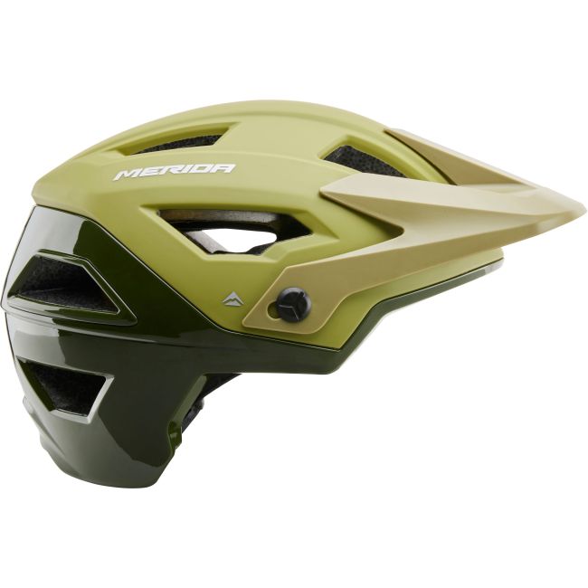 Cască Merida Trailbanger 58-62 cm MIPS Verde Mat/Verde Lucios 15 Fante
