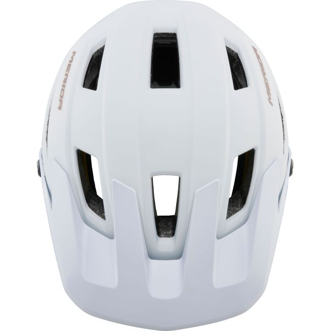 Cască Merida Trailbanger 54-58 cm MIPS Alb Mat/Gri Lucios 15 Fante