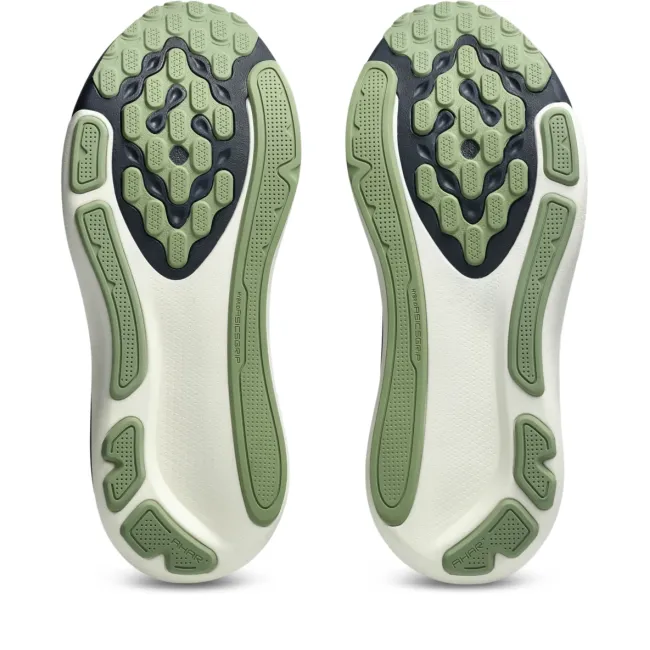Pantofi alergare stabilitate ASICS GEL-Kayano 33 - bleumarin Midnight | Khaki Green | susținere adaptivă
