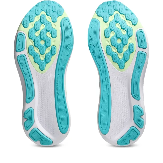 Pantofi alergare stabilitate ASICS GEL-Kayano 33 - alb White | Energy Aqua | susținere adaptivă
