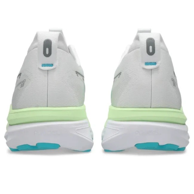 Pantofi alergare stabilitate ASICS GEL-Kayano 33 - alb White | Energy Aqua | susținere adaptivă