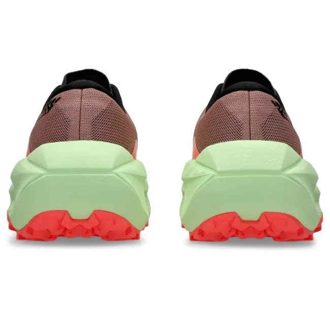 Pantofi alergare trail ASICS Trabuco Max 5 - roșu Umeboshi | Black | amortizare maximă
