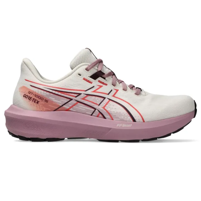 Pantofi alergare ASICS GT-1000 15 GTX - roz Rose Dust | Taro Purple | impermeabili, cu stabilitate