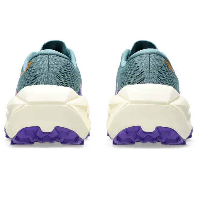 Pantofi alergare trail ASICS Trabuco Max 5 - turcoaz Foggy Teal | Radiant Amethyst | amortizare maximă