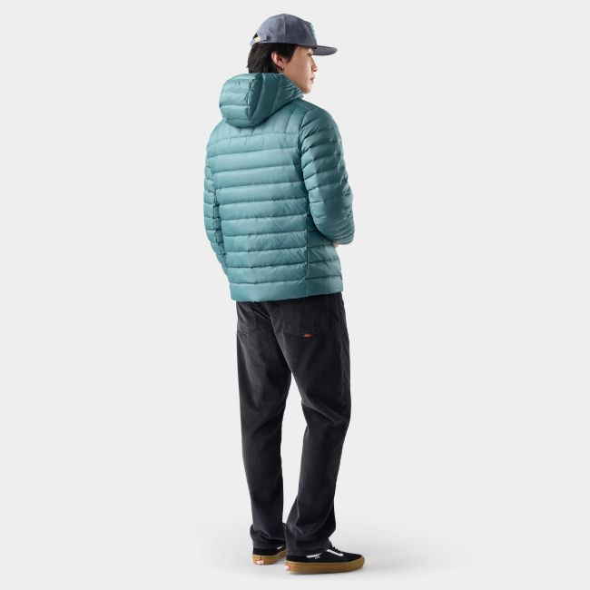 Geacă Smartwool Winterloft Hooded - turcoaz Dusty Teal | Merino