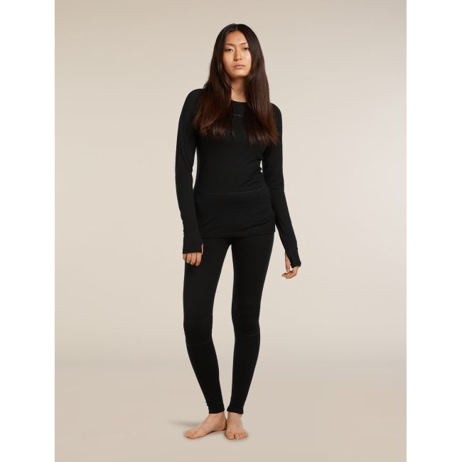 Colanti Merino Icebreaker ZoneKnit 200 - negru Black