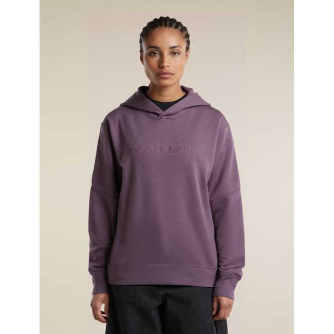 Hanorac Icebreaker 360 RealFleece Elemental - gri-mov Grey Plum