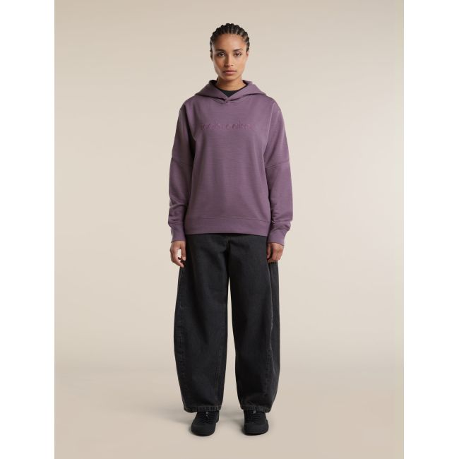 Hanorac Icebreaker 360 RealFleece Elemental - gri-mov Grey Plum