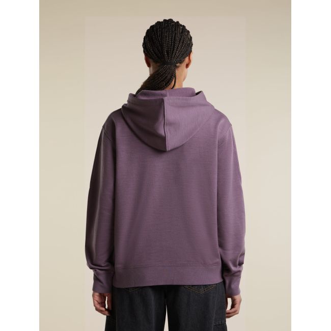 Hanorac Icebreaker 360 RealFleece Elemental - gri-mov Grey Plum