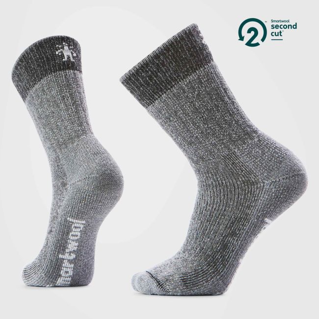 Șosete Merino hiking Smartwool Hike Classic - negru | Crew | Full Cushion