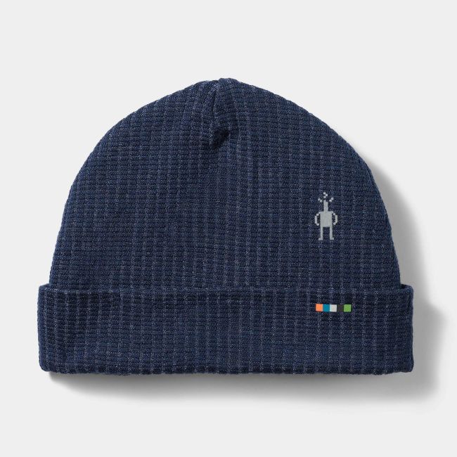 Căciulă Merino Smartwool Thermal Rib Beanie - albastru Nightfall Blue Heather