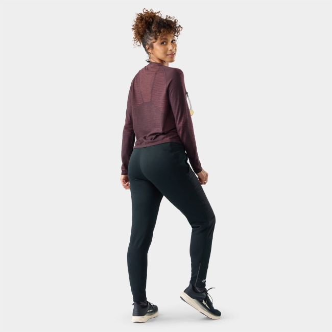 Pantaloni Merino Smartwool Wind Pant - bleumarin Nightfall/Deep Navy