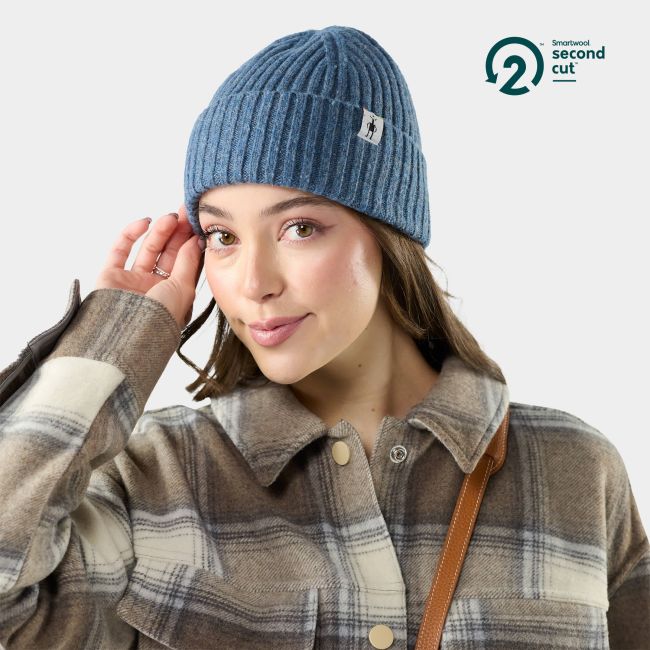 Căciulă Smartwool Second Cut Cuff Beanie - bleumarin Deep Navy