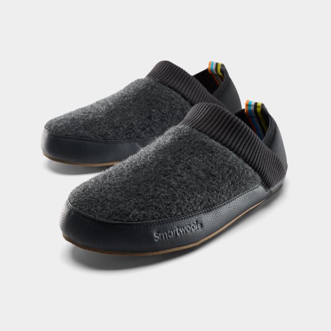 Papuci de casă Smartwool Cabin Mule - gri Charcoal | Merino