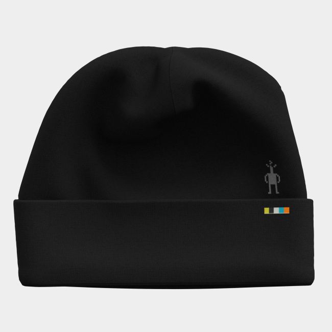 Căciulă Merino Smartwool Thermal Reversible Cuffed Beanie - negru