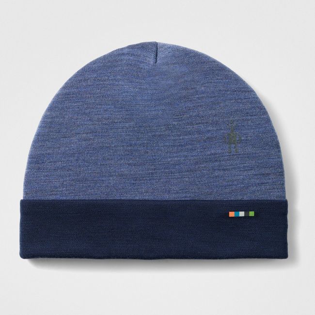 Căciulă Merino Smartwool Thermal Reversible - bleumarin Nightfall/Deep Navy