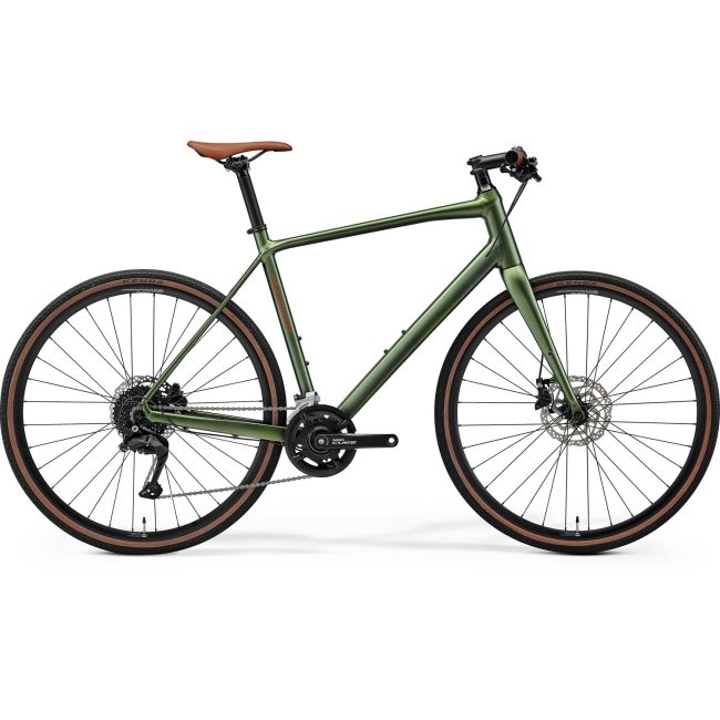 Merida Speeder 100 XL Silk verde ceață (maro)
